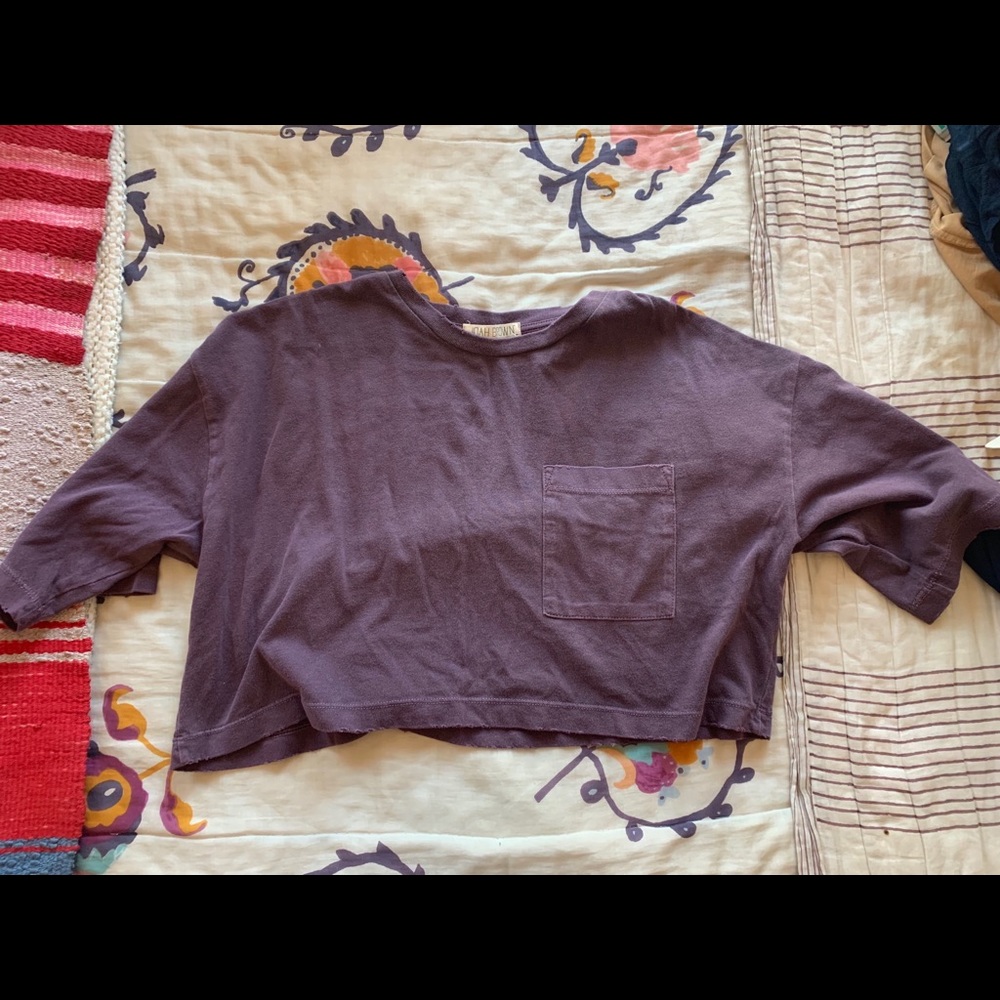 Josh Brown Hustle Tee purple one size